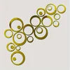 6/24PCS Acrylic Circle Mirror Wall Stickers Removable Round Dots Mirror Wall Decals DIY Home Decor Mirror Art