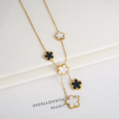 Stainless Steel Adjustable Clover Bracelet – Classic Party Gift