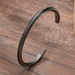 Vnox Retro Nordic Viking Cuff Bangle Bracelets for Men, Stainless Steel Mobius Norse Mythology Runes Amulet Jewelry Dad Gfit