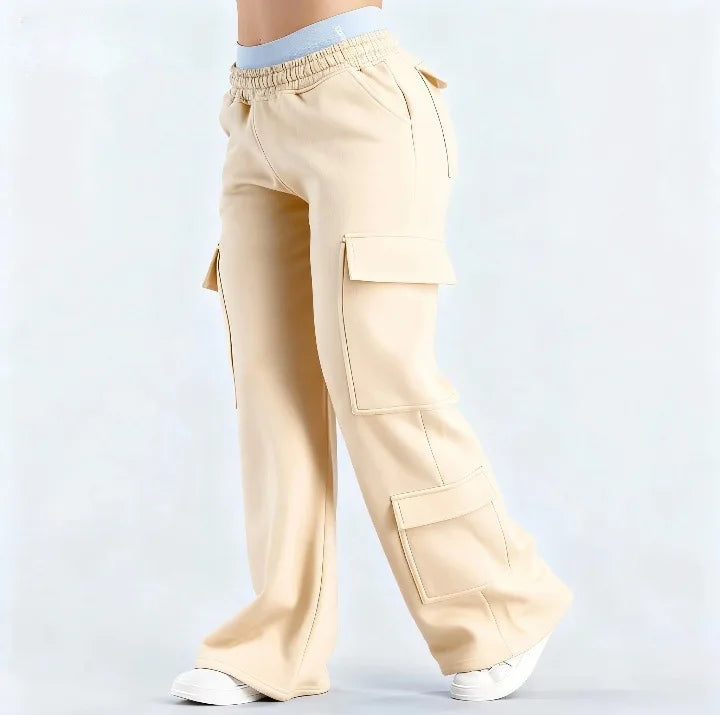 2026 Women‘s Wide Leg Cargo Pants