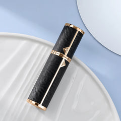 Louischanzl travel essentials perfumes empty bottle arabes originales PU leather 5ml Perfume refillable Bottle mini size bottles