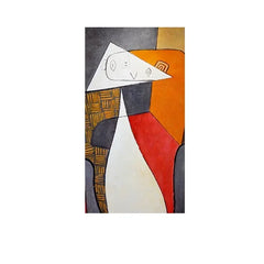 Scandinavian Abstract Picasso Canvas Wall Art – Modern Home Decor