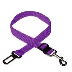 Adjustable Pet Cat Dog Car Seat  Belt Pet Seat Vehicle Dog Harness Lead Clip Safety Lever Traction Dog Collars Dog Accessoires Pet Shop