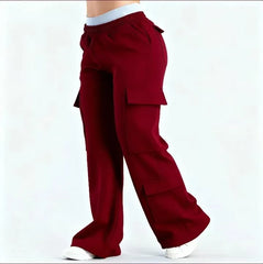 2026 Women‘s Wide Leg Cargo Pants