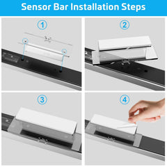 Wired Sensor Bar For Nintendo Wii/Wii U Game Console Infrared Ray Wave IR Signal Receiver For Remote Controller Accessorie
