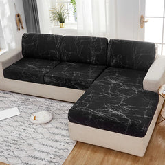 new floral printed stretch sofa seat cushion cover backrest cover protector for couch sofa cover L shape chaselong slipcovers