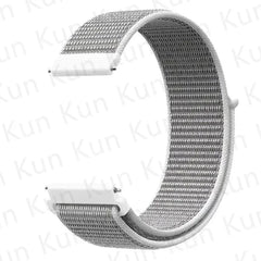 20MM 22MM Band For Samsung Galaxy Watch 6/5/4/5pro/4/6 Classic/active 2 Nylon loop sport bracelet huawei watch GT 4-2-2e-3 Strap