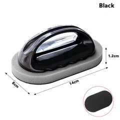 Magic Emery Sponge Brush Wipe Eraser Cleaner Kitchen Bath Rust Strong Decontamination Cleaning Tools With Handle Household Tools Kitchen Tools, Kitchen Cleaning