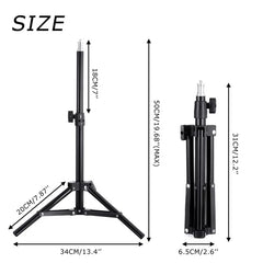 16/26/33cm LED Selfie Light Photography Lights With Tripod Bluetooth Remote Control Dimmable Ring Light For Video Live Fill Lamp
