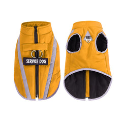 Warm Fleece Dog clothes Personalized Waterproof Winter Clothes for Small Medium Large Dogs Pet Clothing Jackets Dog Accessories