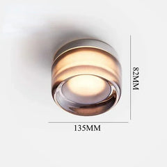 Modern Round Wall Lamp LED Acrylic Wall Light Sconce Living Room Aisel Corridor Bedroom Bathroom Home Decoration Indoor Lighting