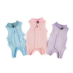 Convenient Soft Cat Sterilization Clothing Anti-licking Breathable Puppy Jumpsuit Thin Pet Vest Clothing After Surgery