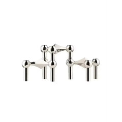 Vintage Candlestick Holders Small Stand Nordic Metal Candlestick for Stick Skinny Candelabra Set for 3 Candles Living Room Decor