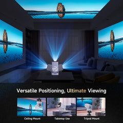 Magcubic HY310 1080P 330ANSI Android11 Mini Projector Auto Focus 4K Native 5W Speaker Air Mouse Voice Assistant Upgrated HY300