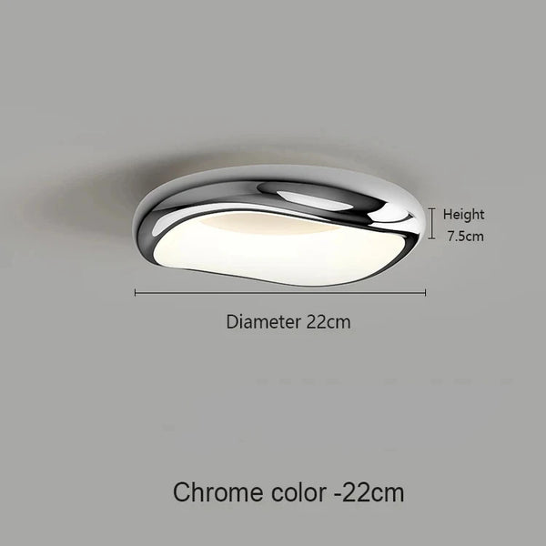 Modern Balcony LED Ceiling Lights Cream Style Children's Bedroom Study Room Lamp Home Decor Kitchen Lighing Aisle Corridor Light