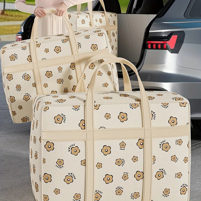 Extra Large Thickened Storage Bags For Clothes Duvets Blankets Seasonal Garment Space Saving Organizer Bedroom Wardrobe Home