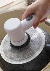 Electric Spin Scrubber, Bathroom Cordless Cleaning Brush Power Scrubber with  Replaceable Brush Heads, Electric Cleaning Brush