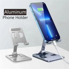 Aluminum Alloy Foldable Desk Phone & Tablet Stand