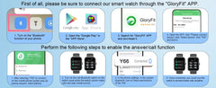 Smart Watch(Answer/Make Calls), 1.96" Smartwatches, Fitness Tracker, Sleep Monitor, Pedometer, 100+ Sport Modes, IP68 Waterproof