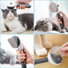 Pet Dog Brush Cat Comb Self Cleaning Pet Hair Remover Brush For Dogs Cats Grooming Tools Pets Dematting Comb Dogs Accessories