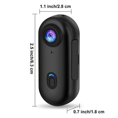  4K FHD Outdoor Sports Camera In Helmet Motorcycle Bike Thumb Size Snap Cam with Waterproof CaseFilming Bicycle Video Recording
