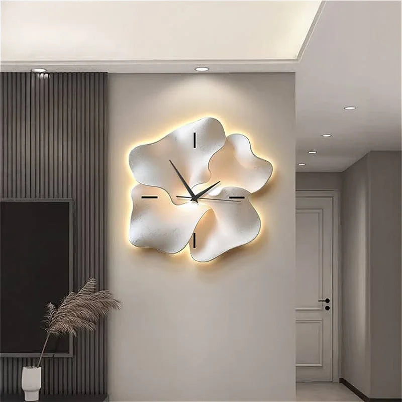[3D imitation]European Premium Wall Clocks Quiet Office Elegant Aesthetic Christmas Wall Clock Living Room Luxury Horloge Murale Home Decor