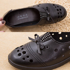 Women’s Leather Flats Classic Casual Loafers