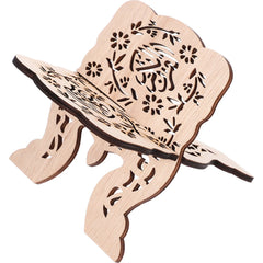Wooden Book Stand Desktop Bible Holder Quran Rack Reading Rack Tabletop Book Shelf Stable Reading Holder Home Office School Use