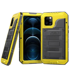 Heavy Metal Shockproof Anti-Drop IP68 Waterproof Case For iPhone XS XR 8 7 16e 15 14 Plus 13 12 11 Pro Max Cover Screen Protect