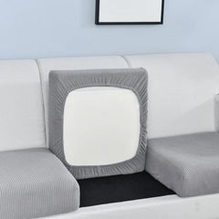 2/3pcs Couch Covers Stretch Cushion Covers Sofa Seat Cushion Slipcover Cushion Protector For Bedroom Office Living Room Home Dec