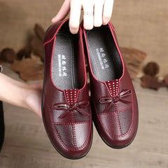 Women’s Leather Flats Classic Casual Loafers