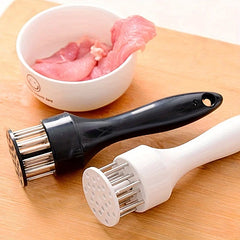 1Pc Professional Meat Tenderizer Needle Stainless Steel Kitchen Tools Cooking Accessories Steak Tenderizer Needle Rib Breaker