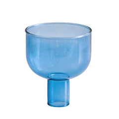 Candle Holder for Pillar Candles Stand Home Decor Colorful Glass Decorative Bottle Jar Storage Bowl