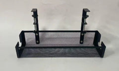 Clamp-on under desk organiser colour and product detail