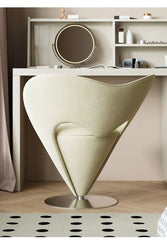Modern Rotatable Makeup Stool for Bedroom & Dressing Room