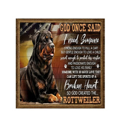 20cm Wooden Square Pendant 2D Flat Color Animal Print for DIY Wall Art Living Room Bedroom Decor Brand New Gift