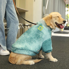 HOOPET 3XL-7XL Winter Thick Big Dog Clothes Lambs Wool Jacket for Medium Large Dogs Windproof Coat Pet Shop Pet Clothing