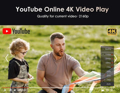 4000 ANSI 4K UHD Video Projector Android 14 Google TV Daytime Native 1080P Wifi Auto Focus Tof Home Theater Beamer For Movie