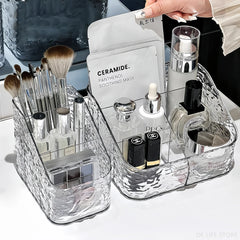 Clear Acrylic Makeup Organizer – Vanity Cosmetic Storage Box