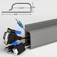 Under desk cable management organiser product view