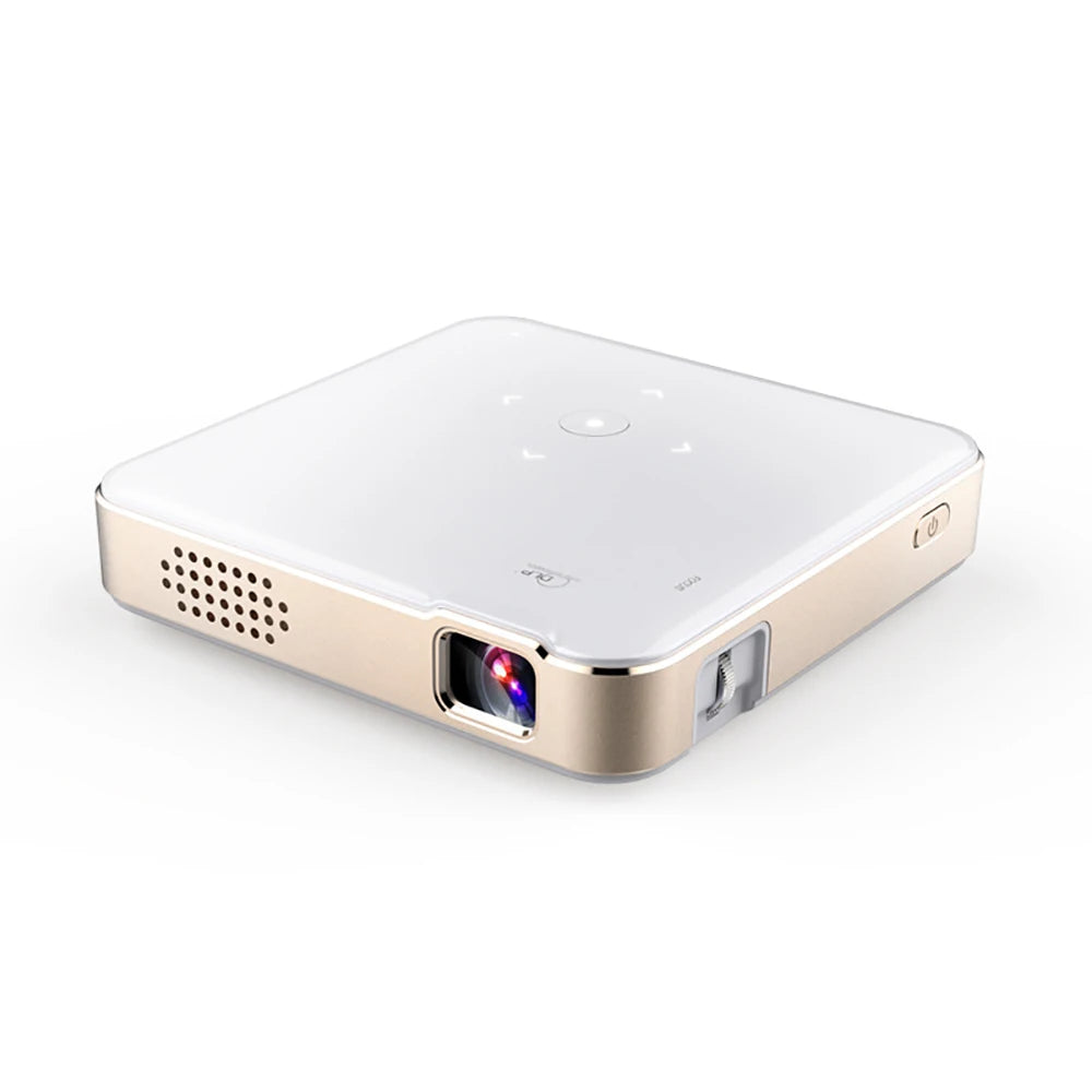 SmartIdea Wireless Projector DLP Handheld Pocket Proyector Build-in Battery Support AirPlay Miracast Outdoor Camping Projector