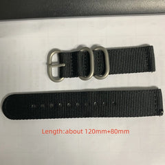 Ribbed Strap for Ballistic Fabric Watch Straps Watchband 18mm 20mm 22mm Premium High Quality Nylon Nato Watch Band Accessories