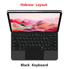 Magic Keyboard for iPad A16 2025 11th 11" Magnetic Case for iPad 10 10th 11th Generation Floating Stand Multi-Touch Keyboard