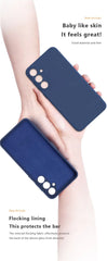 For Samsung Galaxy A16 Case Cover Samsung Galaxy A17 A16 A56 A36 A15 Funda Coque Soft Original Liquid Silicone Case Samsung A16