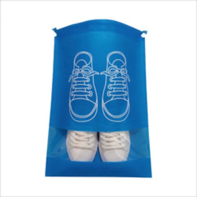 10/5pcs Shoes Storage Organizer Bags Reusable Non-woven travel kit gadgets essentials Waterproof Dustproof Portable Hanging Bag
