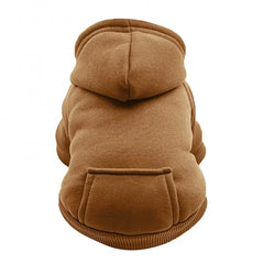 Puppy Pet Hooded Sweatshirt Autumn Winter Two-legged Pocket Cat Dog Clothes Pet Shop Pet Clothing