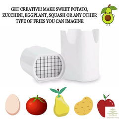 1PCS French Fry Cutter Natural Cut Rapid Slicer Vegetable Potato Tool Food Veggie Dicer Veg Chopper