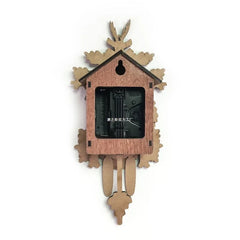 Big Fashion Wooden Cuckoo Clock Handmade Wall Cuckoo Alarm Clock Traditional Wooden Clock Living Room Home Wall Clocks For Decor