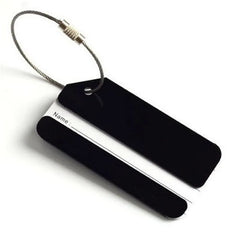 Airplane shape Travel Accessories Creative Luggage Tag Baggage Name Tags Aluminium Alloy Luggage Tags Boarding Label Tag
