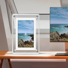 5-Inch Acrylic Digital Photo Frame – IPS Screen with 4GB Memory Home Decor